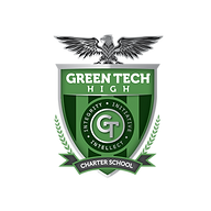 Green Tech High Charter School shield logo