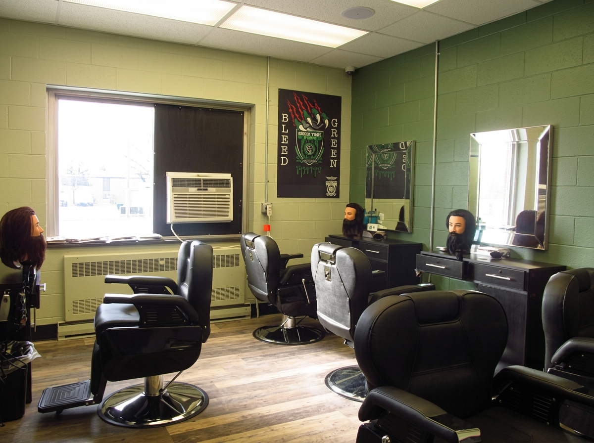 Barber Classes at Green Tech High Charter School